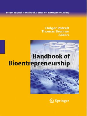 cover image of Handbook of Bioentrepreneurship